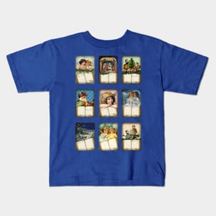 Christmas Santa Gift Cards Kids T-Shirt